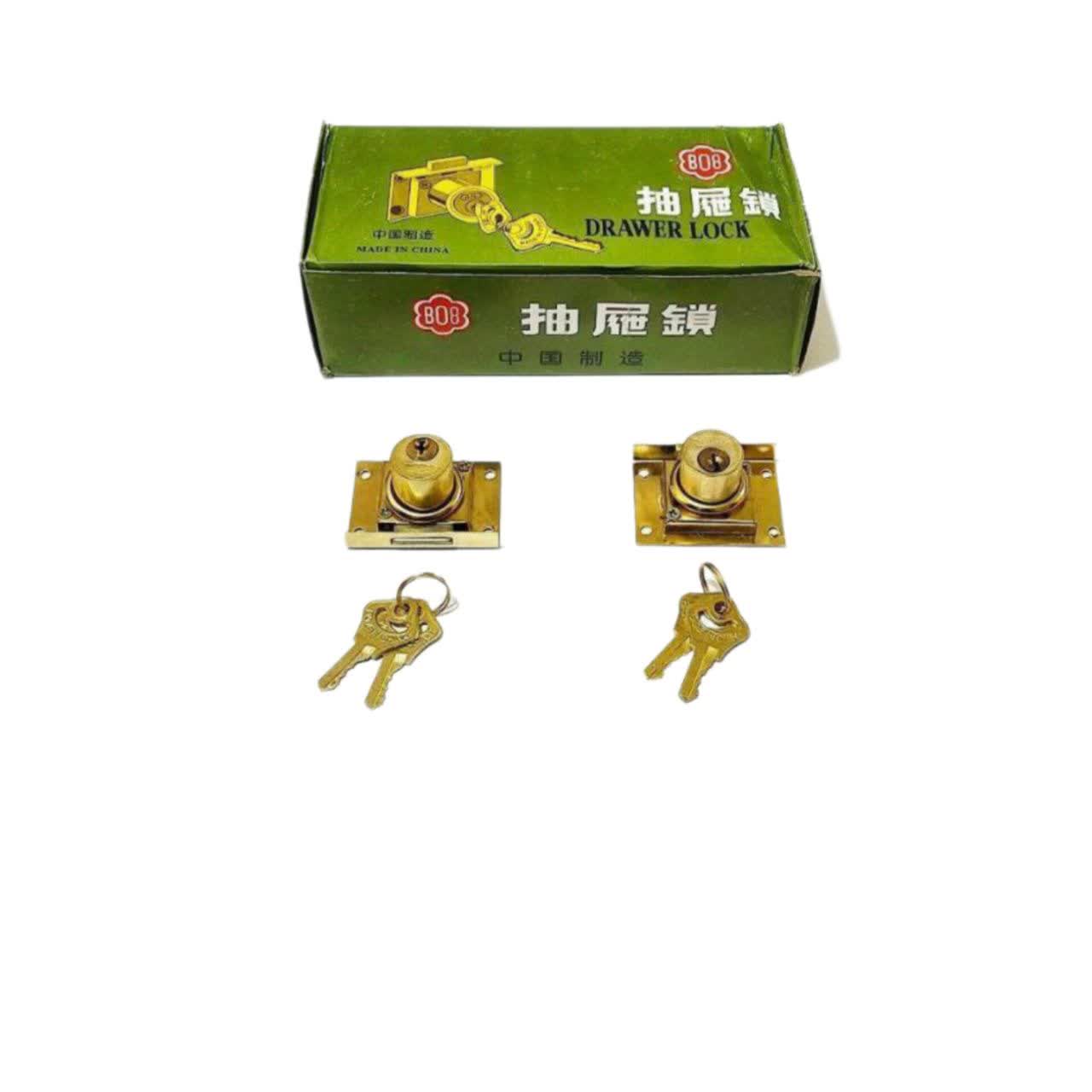 قفل تک پله 808 طلایی