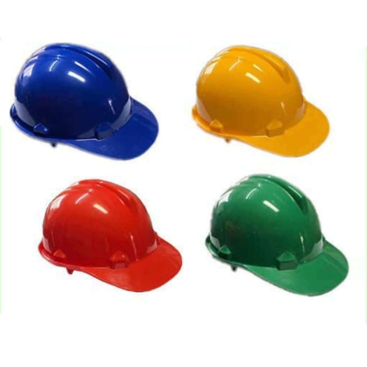 کلاه ایمنی زرد بند ابریشمی