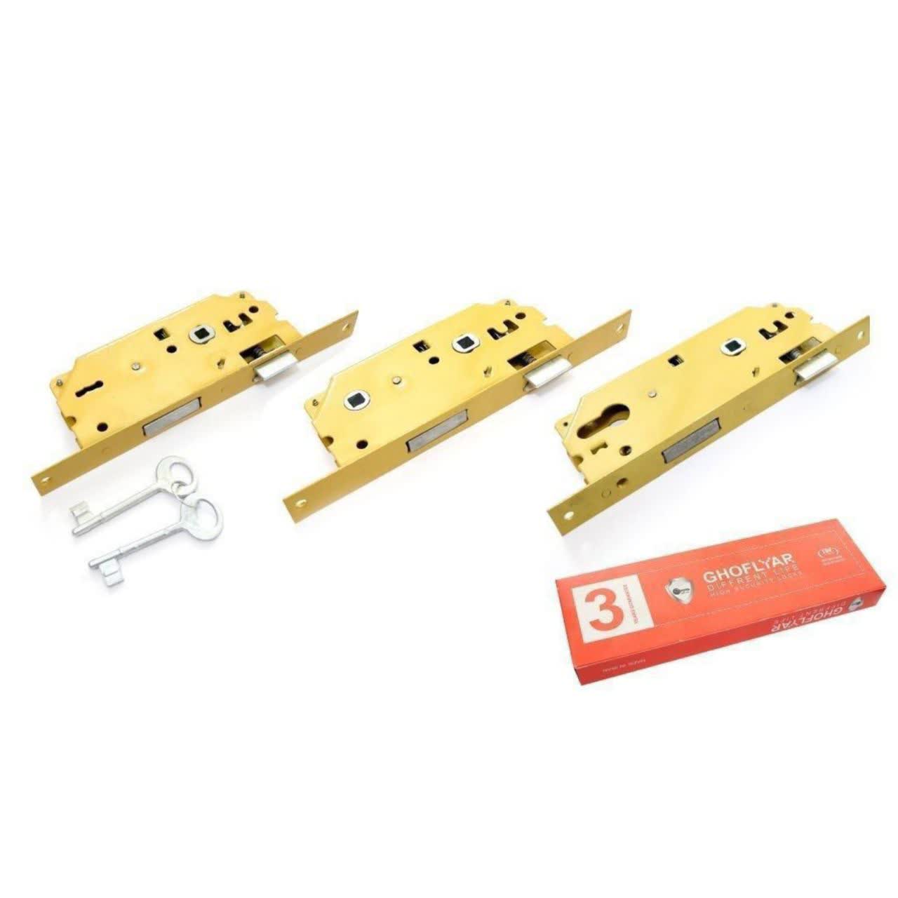 قفل درب چوبی کلیدی قفلیار (36 عددی)