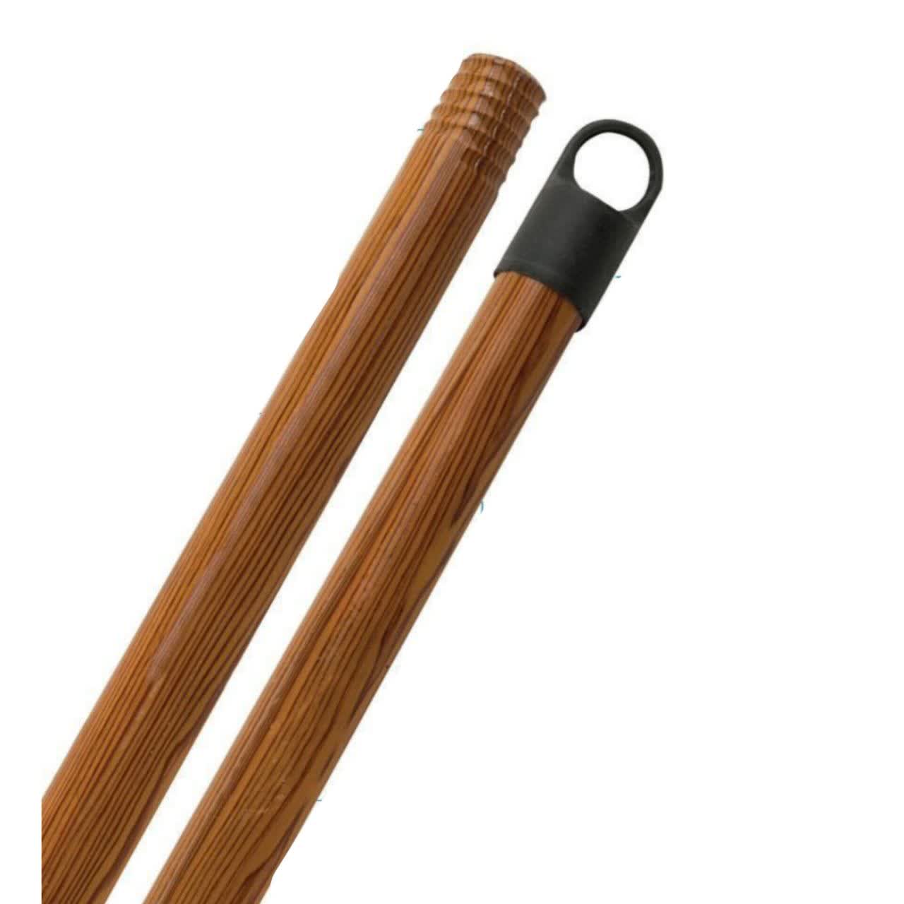 دسته جارو چوبی روکش دار (50 عددی)