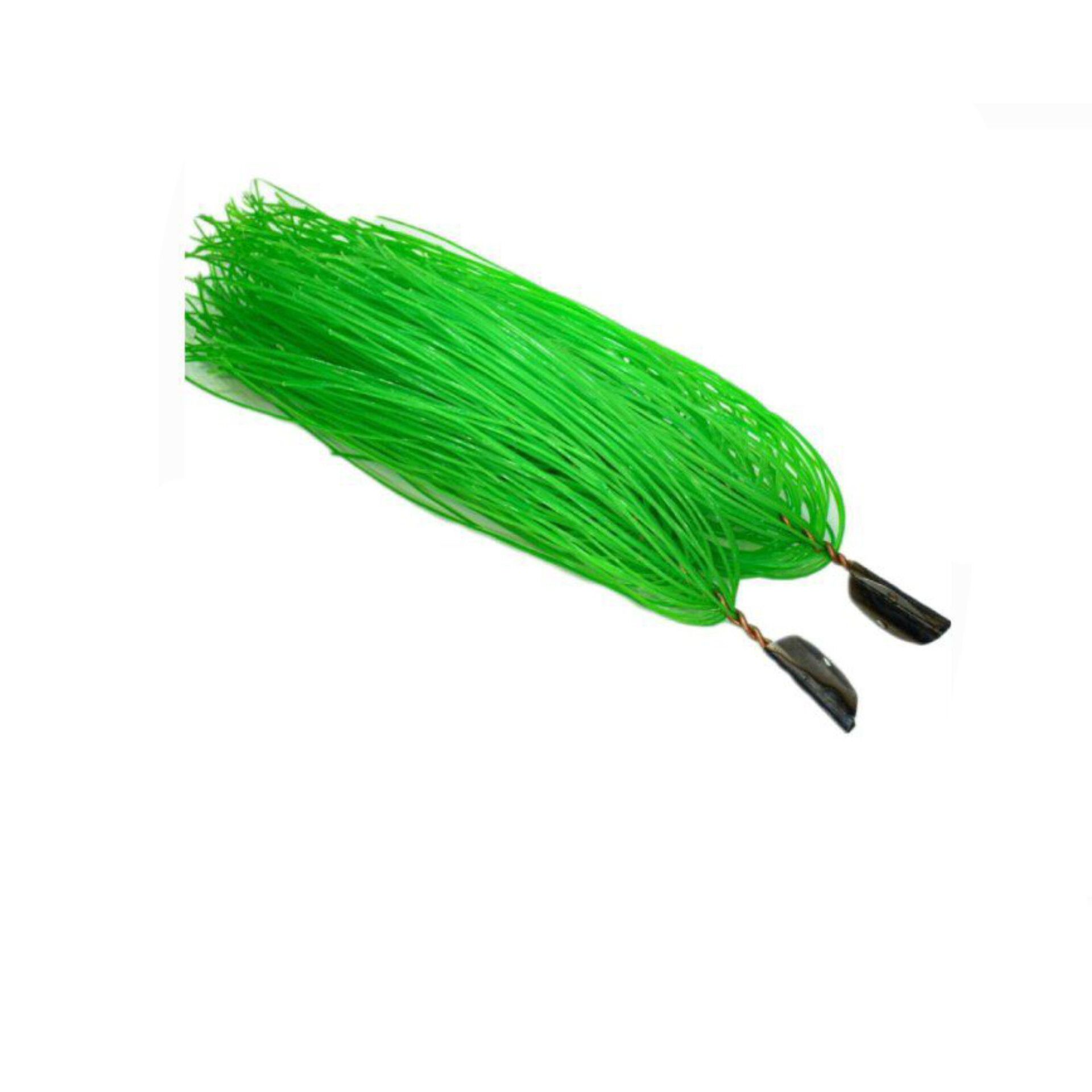 جارو شهرداری سبز بزرگ گیره دار (25 عددی)