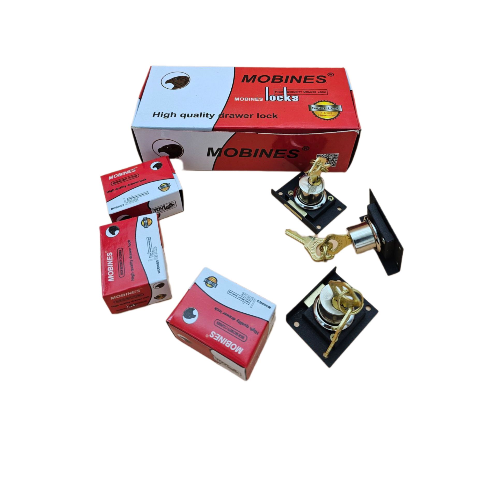 قفل تک پله کمدی موبینس (12 عددی)