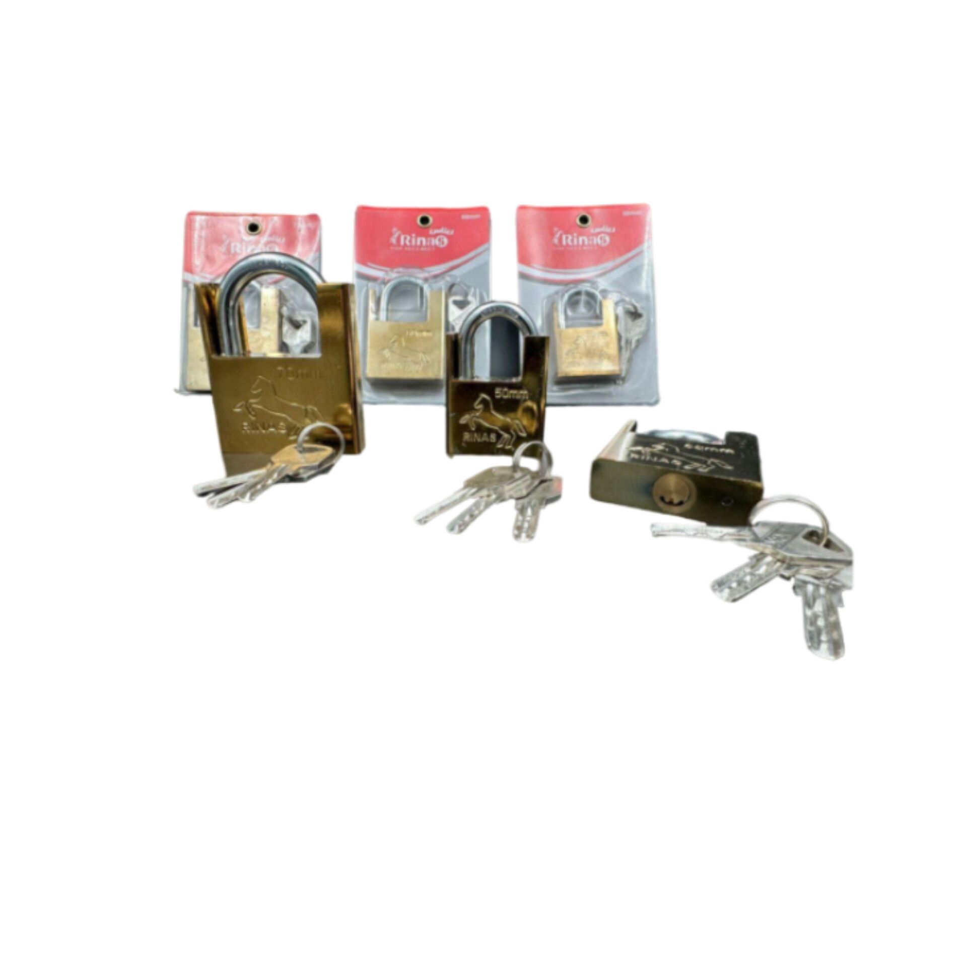 قفل اویز 60 گاردی طلایی