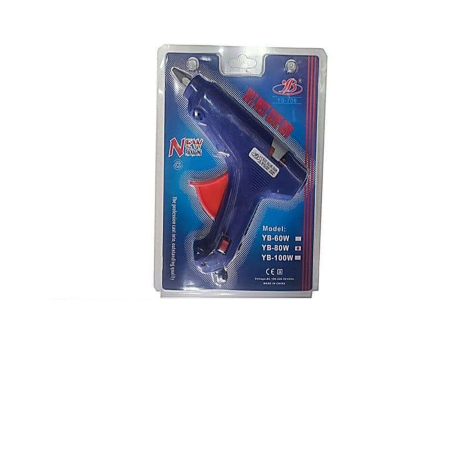 تفنگ چسب حرارتی بزرگ 80 وات کلیددار